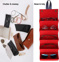 Load image into Gallery viewer, Foldable Sunglasses Organizer
