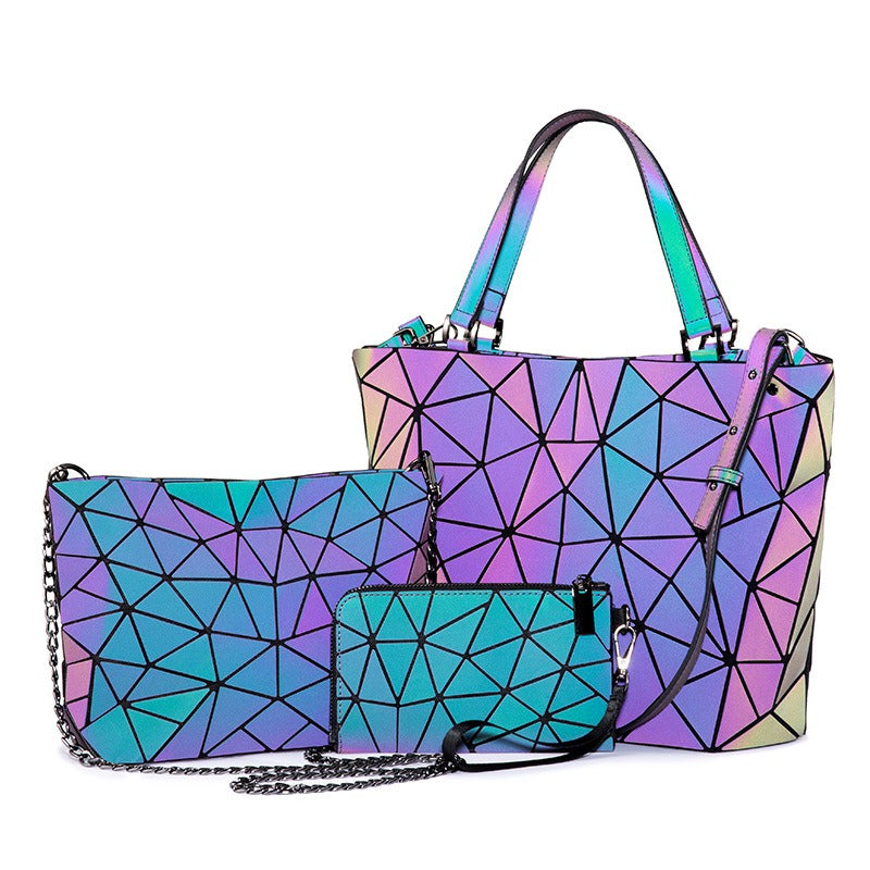 Geometric Luminous Bag Set